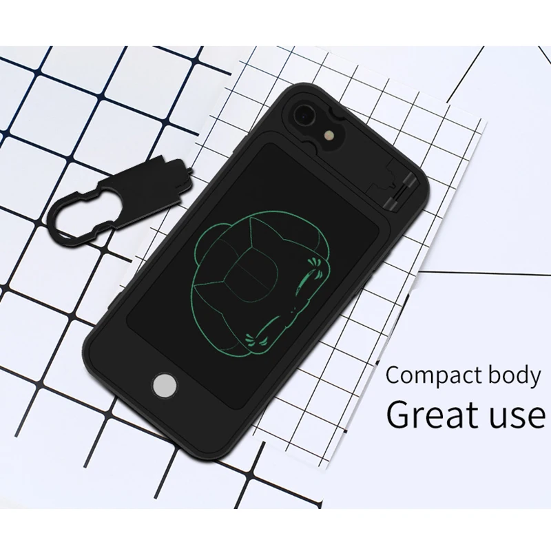 Дюймов 5,5 дюймов Универсальный мини ЖК Дисплей Рисунок планшеты Memo записи Графический Цифровой доска отображает чехол для iPhone 6 P/7 P/8 P плюс
