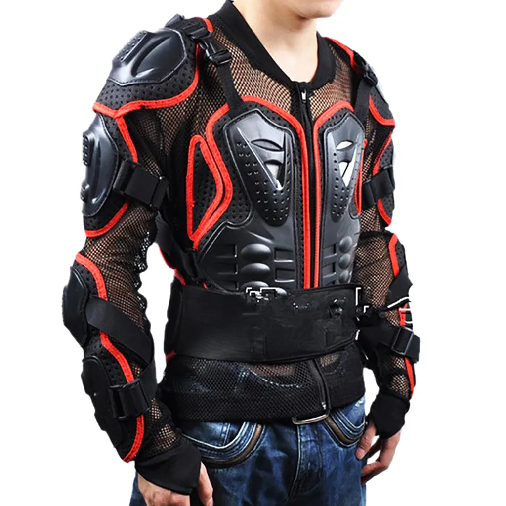 

Motorcycle Full Body Armor Jacket Motocross Racing Spine Chest Protecto Gear Jacket Coat Armor Off-road Protection 7.2