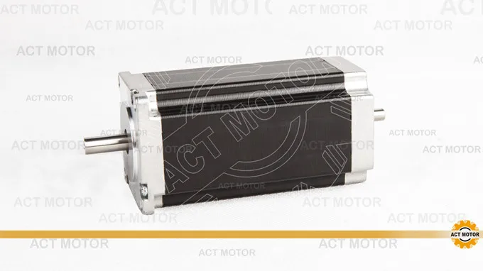 

ACT Motor 1PC Nema23 Stepper Motor 23HS2430B Dual Shaft 4-Lead 425oz-in 112mm 3.0A Bipolar 8mm-Diameter US UK DE FR IT JP Free