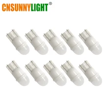 CNSUNNY светильник 10 шт. Canbus T10 W5W 168 194 SMD СВЕТОДИОДНЫЙ Автомобильный клиновидный боковой мини-лампочка для автомобиля задний парковочный купольный дверной светильник 6000K