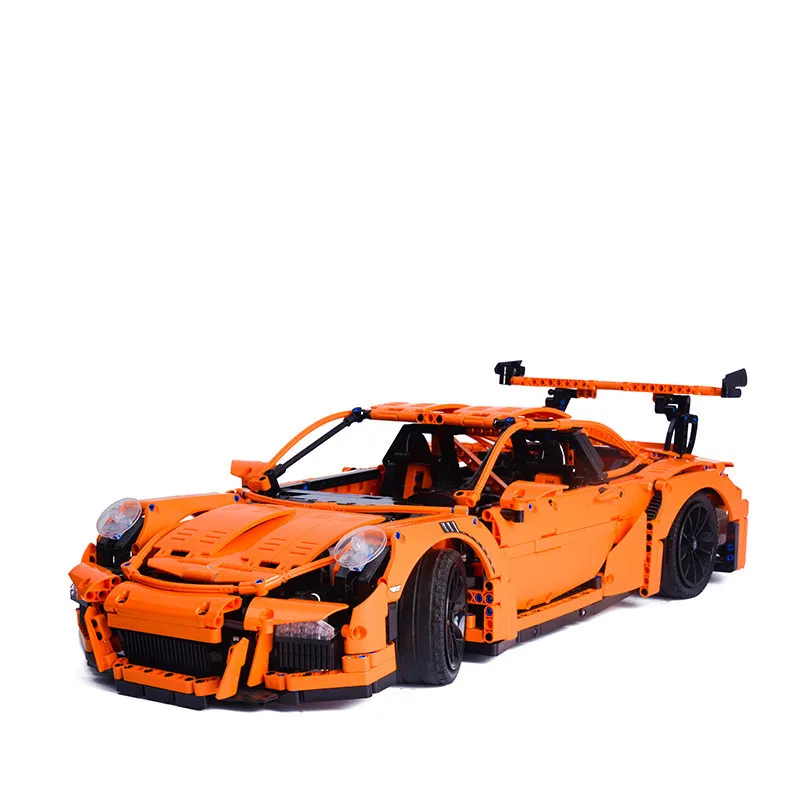 Diy Legoing technic series Model Kits Building Blocks Bricks Race Car Compatible with 42056 Educational Toys for Children Gifts wange building blocks toys for children gifts architectures series 978pcs bricks diy educational no 8015