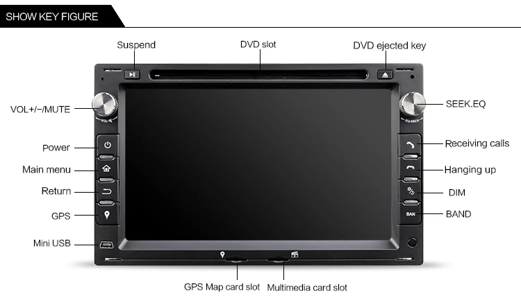 Flash Deal Idoing Android9.0 4G+32G 8Core 2Din Steering-Wheel For Polo Passat b6 Car Multimedia Player Fast Boot TV 1080P HDP 19