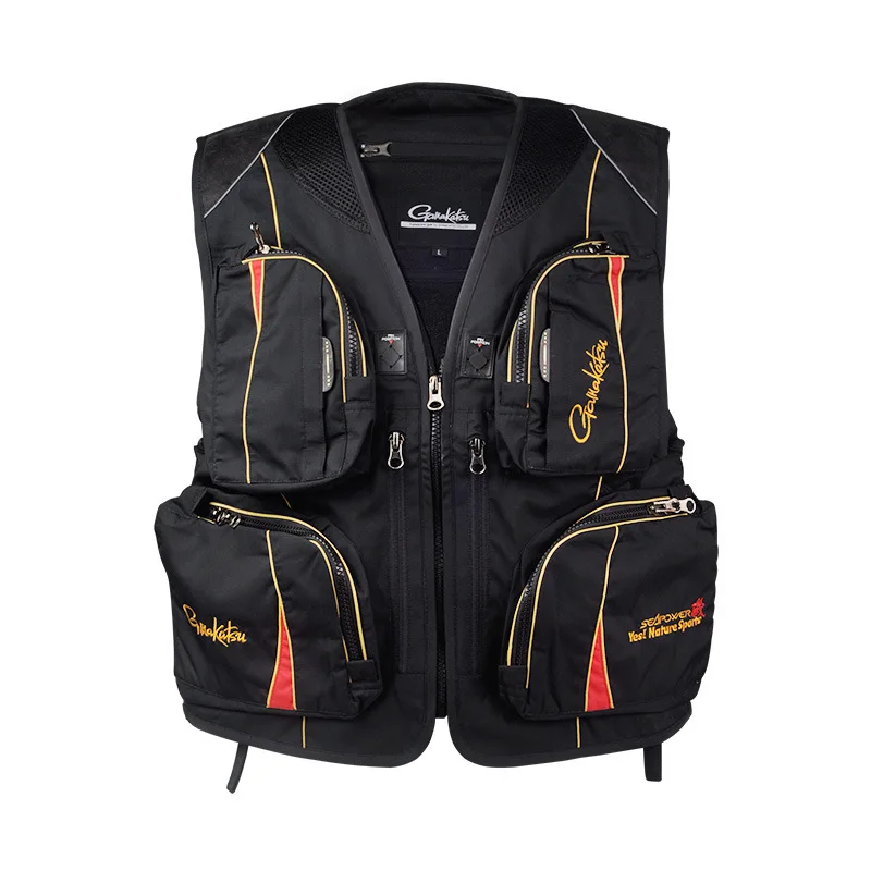 

Summer Fishing Vest Man Women Outdoors Breathable Windproof Vest Multi-Function Multi Pocket Light Sports Leisure Vest