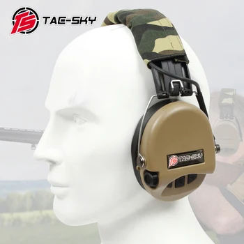 

TAC-SKY SORDIN IPSC silicone earmuffs version tactical electronic shooting hearing protection noise reduction pickup headphones
