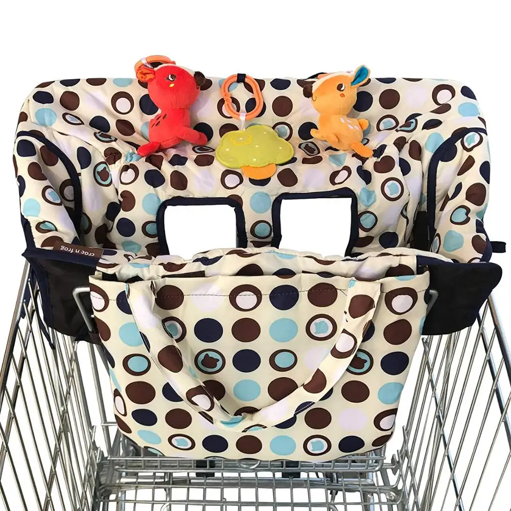 

2-in-1 Shopping Cart Cover High Chair Cover for Baby Medium Size