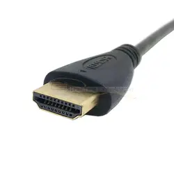 100 шт./20 см разъем micro-HDMI Женский к HDMI Мужской Кабель-адаптер для планшета и сотового телефона