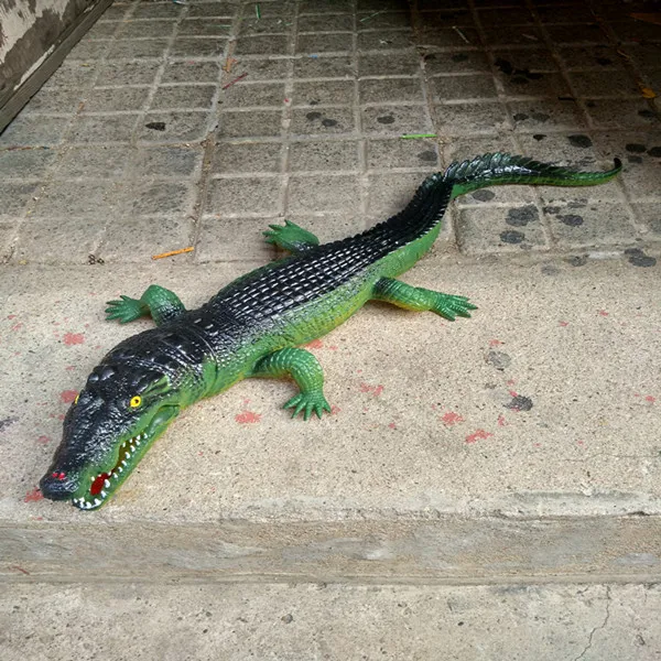 plastic crocodile toy