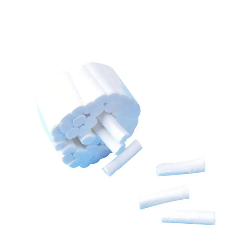 

1000 Pcs 20 bag Disposable Dental Cotton Rolls Absorbent Medical Surgical Haemostasis Absorb Slobber 10x38mm Dentist Supplies