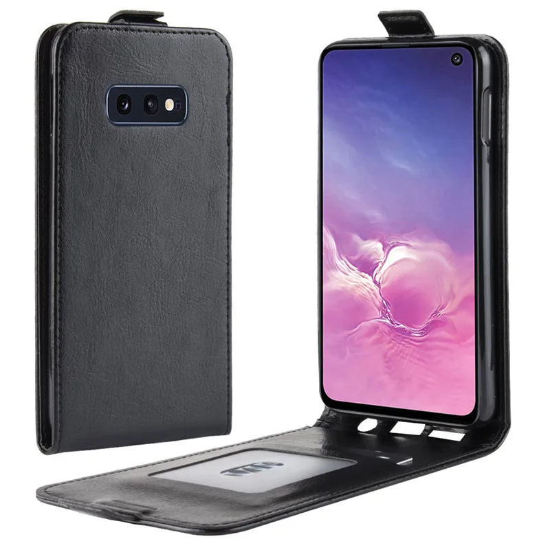 Чехол для Samsung Galaxy S10 Plus оригинальный кожаный чехол защитный S10E флип