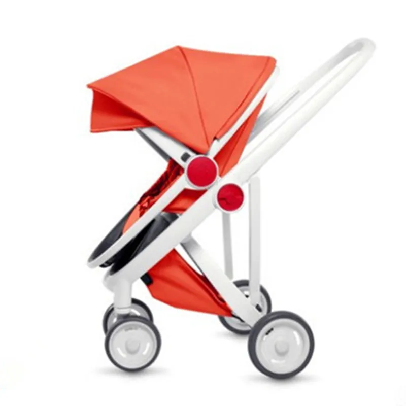 Детская коляска Babyruler складная Коляска 3 в 1 с высокой посадкой для новорожденных
