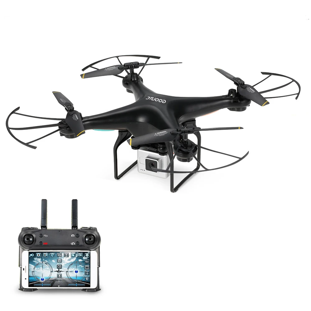

T106 2.0MP WIFI FPV Camera Drone Selfie Drone Altitude Hold RTF RC Quadcopter RC Dron Helicopter Phone APP Controlled