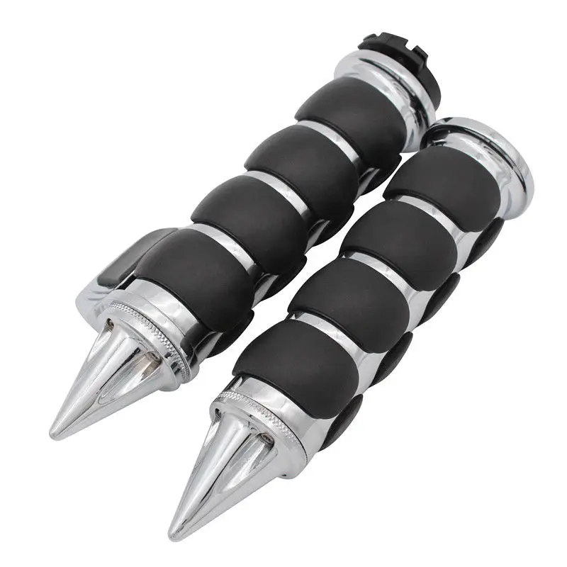 

Universal 25mm 1" Or 22mm 7/8" Motorcycle Handlebar Handle Bar End Hand Grips For Harley Davidson Honda Yamaha Cruiser Chopper