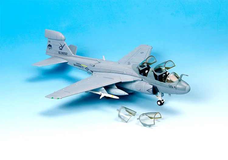 HOBBYMASTER 1/72 масштаб военная модель игрушки Grumman EA-6B Prowler VAQ-13" черные вороны" Истребитель литой металлический самолет модель игрушки