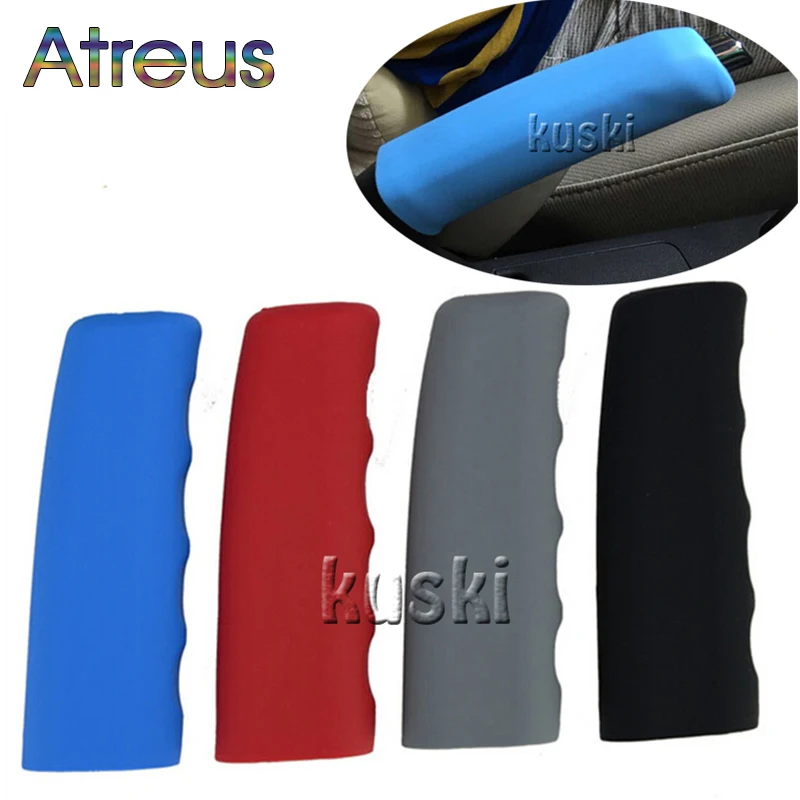 Atreus силиконовые автомобильные ручные Тормозные ручки для Citroen C4 C5 hyundai Solaris I30 VW Polo T5 Ford Fiesta Fusion