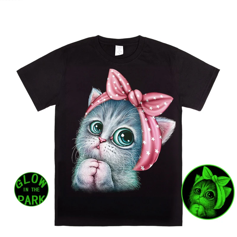 

2019 New Double sided printing Cotton Casual Animal womens tops shirts women clothing woman clothes kawaii t shirt plus size