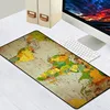 World Map Mouse Pad Rubber Mouse Mat Large Gaming Mousepad Gamer Speed XXL Anti-slip Locking Edge Desk Map Pad For PC Keyboard ► Photo 3/6