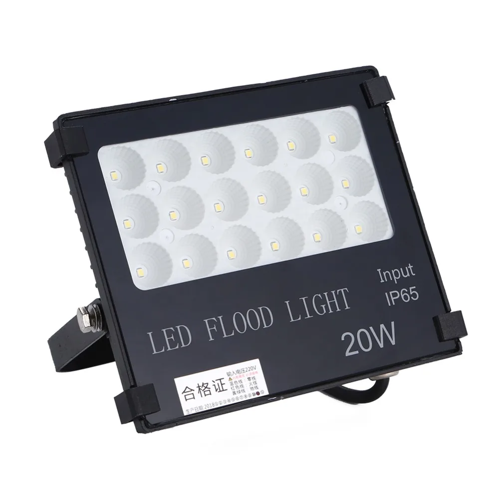 

20W Led Floodlight Ip65 Waterproof Flood Light Outdoor AC220V Spotlights led spotlight reflector spot led exterieur led outdoor