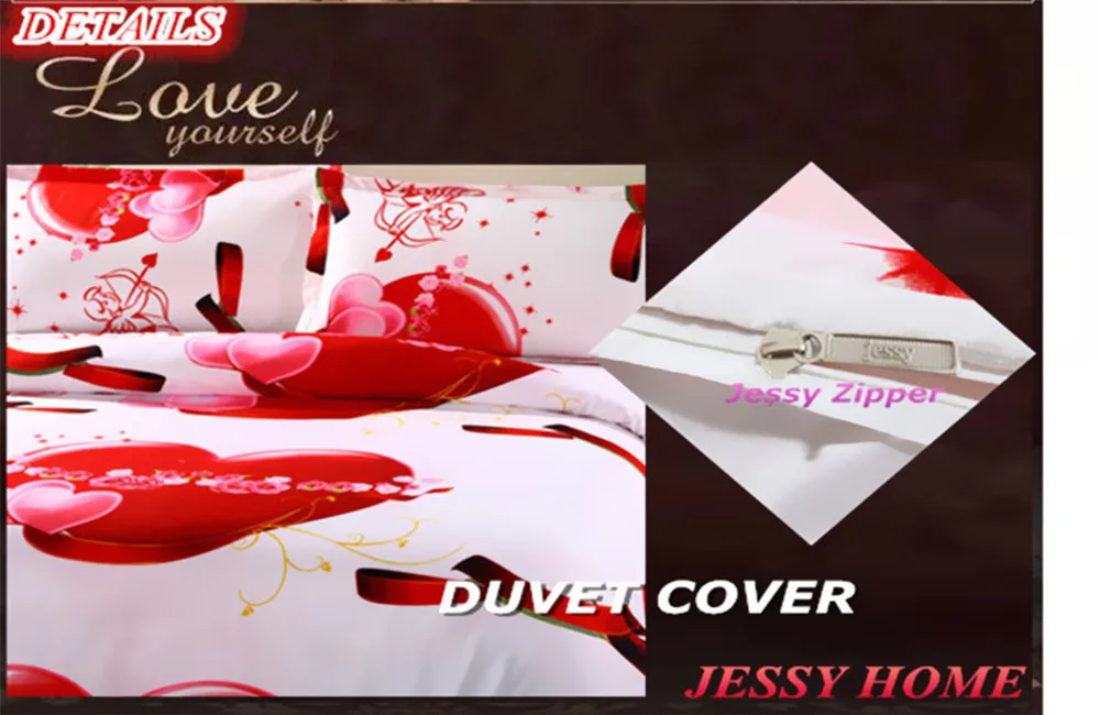 3Dprinted Polyester bed sheet 4 pcs Bedding Set Sketching With Style Attractive Magnificent (2)