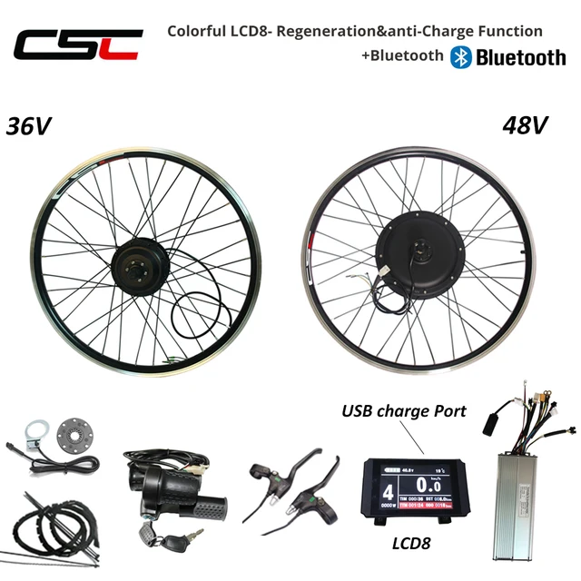 eBIKE Conversion Kit 20 29 inch 700C Electric Bicycle Conversion Kit