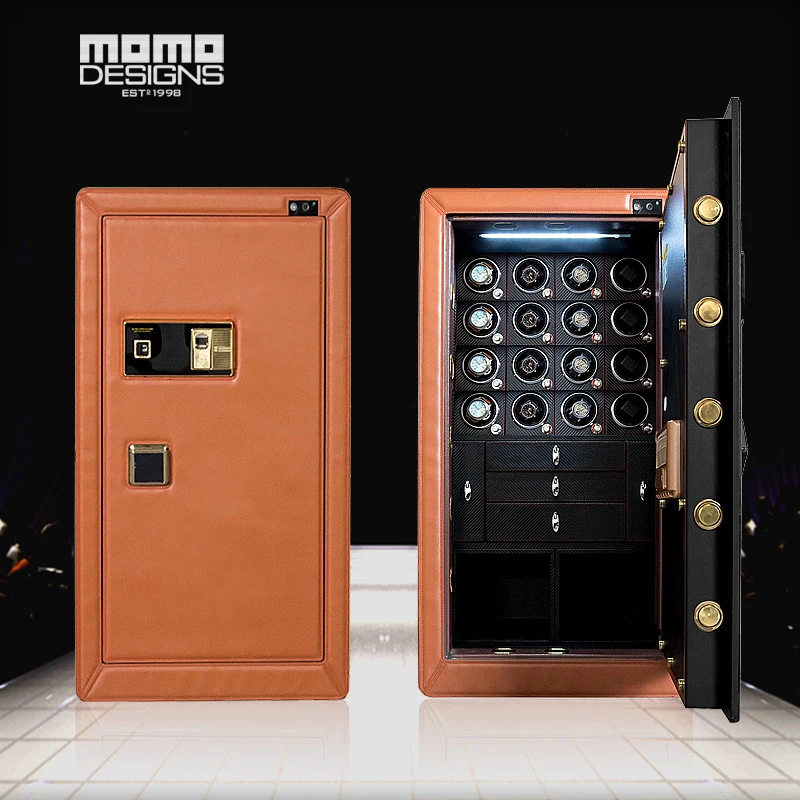 Super luxury Watch safe box 12 Automatic watch winder Steel safety