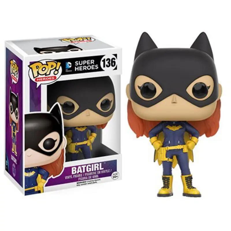 

Official Funko pop DC SuperHeros Batman - Batgirl 2016 Vinyl Action Figure Collectible Model Toy with Original box