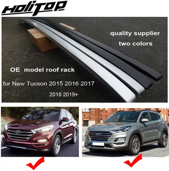 

roof rack roof rail bar for Hyundai New Tucson 2016 2017 2018 2019 2020,silver or black,ISO9001 quality,from 6 years old seller