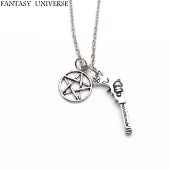 

Supernatural FANTASY UNIVERSE Freeshipping wholesale 50pc a lot charm necklace JFGJH02