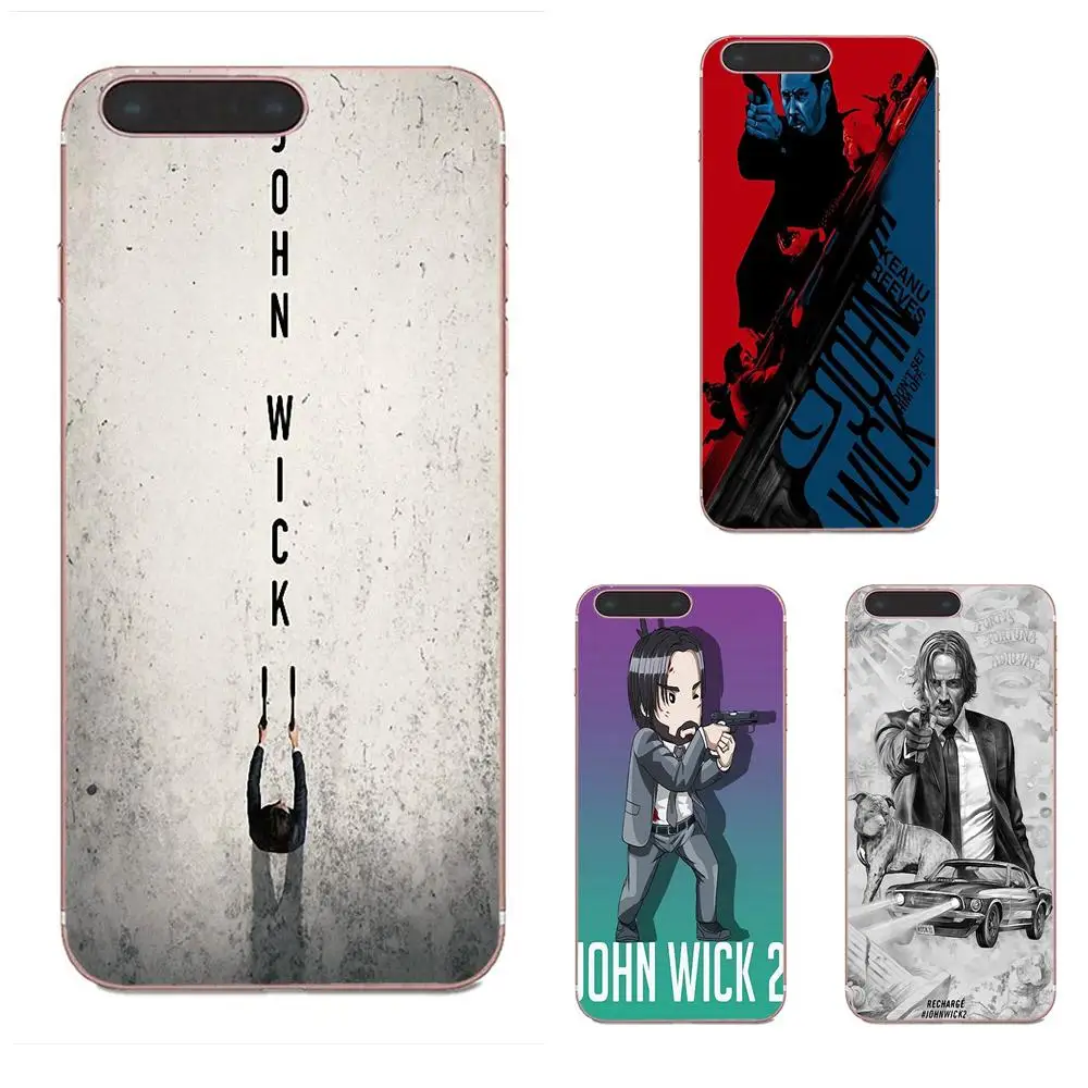

For Huawei Honor Mate Nova 2 6A 7A 7C 8C 8S 10 10i Y5 Y9 Lite P Smart GR5 2019 TPU Cell Cover Case John Wick