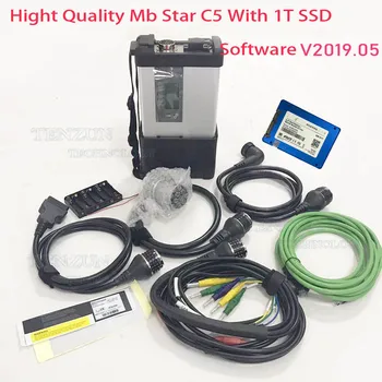 

MB Star C5 2020 SD Connect C5 with newest software 2020.03 diagnostic tool mb star c5 vediamo/X/DSA/DTS in SSD 360G