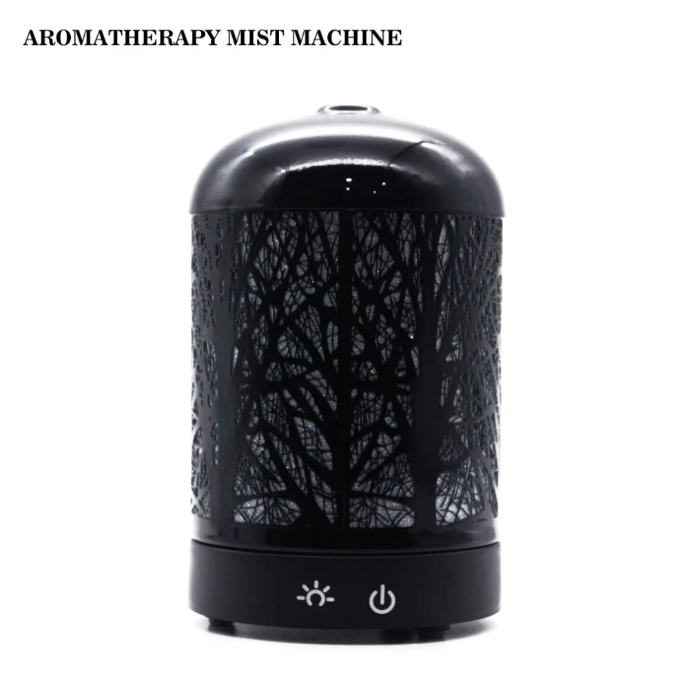 

Ultrasonic Aromatherapy Machine USB Essential Oil Diffuser Air Purifier 6-color Cycle LED Light Atomizing Humidifier 92*153mm