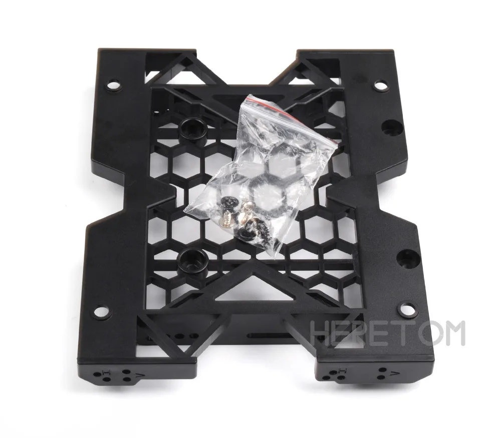 

5.25" to 3.5" 2.5" SSD HDD Adapter Bracket Cooling PC Fan Mounting Bracket W/screws