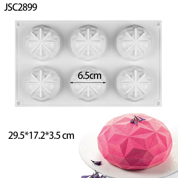 SJ силиконовая форма для украшения торта инструменты для выпечки для приготовления блюда для фруктов сердце пончик формы для выпечки торт стенд шоколадная форма силиконовые формы - Цвет: JSC2899