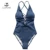 CUPSHE Remind Me Solid One-piece Swimsuit Women Backless Deep V neck Lace Up Sexy Bodysuits 2021 New Beach Bathing Suit Swimwear