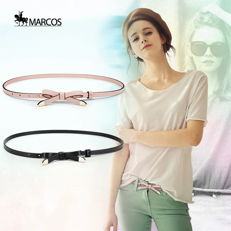 High quality Women Fashion Belts Gold Leaf Belt Flower Elastic All