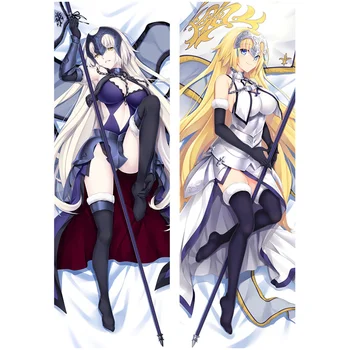 

WOW!! Amellor Anime Fate/stay night Decorative Pillow Lovely Saber pillow Cover 3D Double-sided Bedding Body Hugging pillowcase