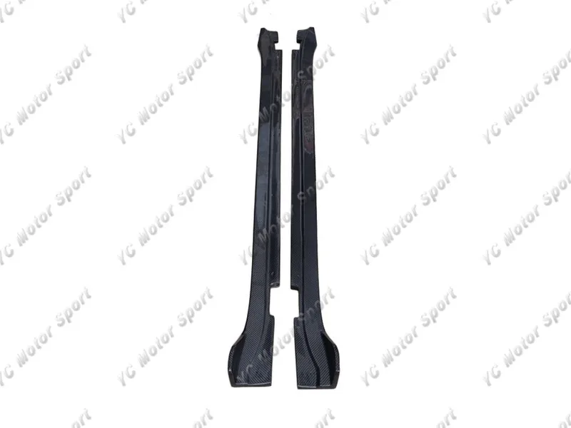 Car Accessories Carbon Fiber YC Design Style Side Skirts Fit For 2014-2016 Panamera 971 Skirt Extension Underboard | Автомобили и