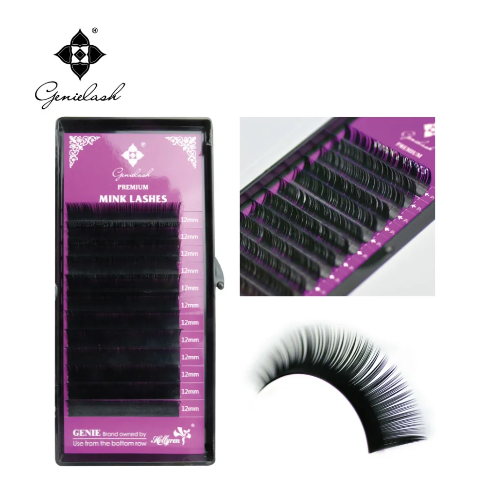 GENIE individual volume eyelashes extension make up premium materials