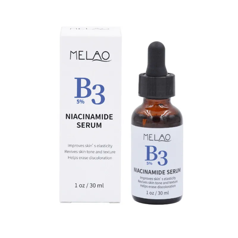 MELAO Niacinamide 5% Сыворотка для лица 30 мл Витамин В3 сыворотка устойчивое восстановление кожи против морщин анти акне антивозрастная Сыворотка кожа Ca