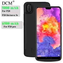 6500 mAh резервный аккумулятор для зарядки питания чехол с держателем для huawei p20 pro Портативный внешний зарядный чехол для телефона huawei p20