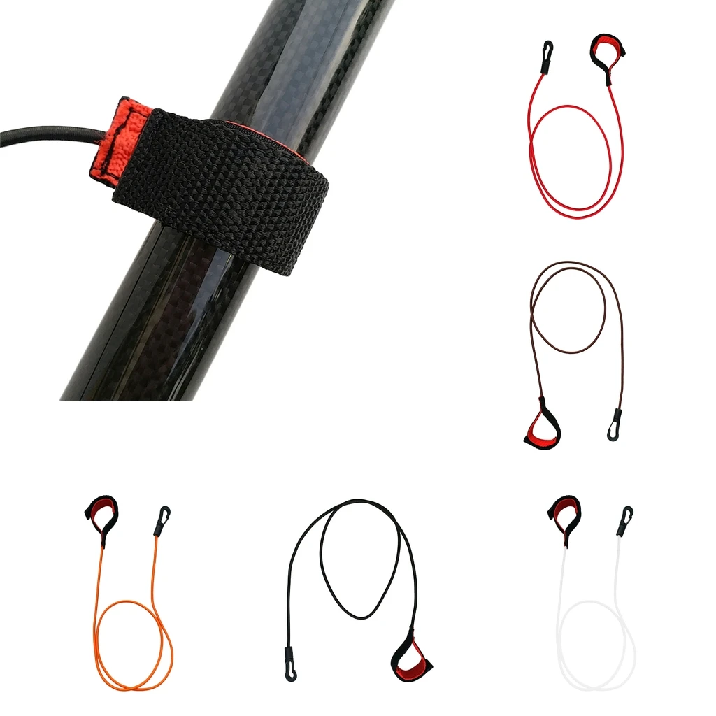 Perfeclan 카약 카누 패들 보드 가죽 끈, 번지 로프, 보트 낚싯대, 안전 끈