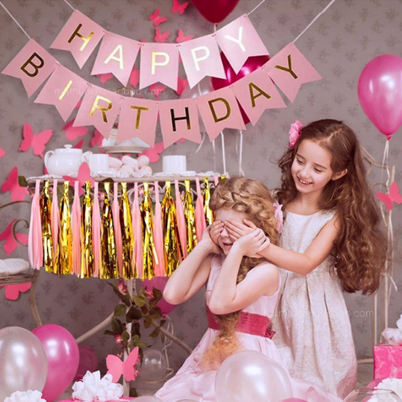Набор шаров с надписью happy birthday | Дом и сад