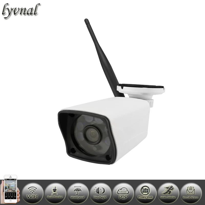 HD SONY323 1080P Wifi Camera with Audio Function Network P2P Onvif Security camera wifi Waterproof Night Vision cctv System