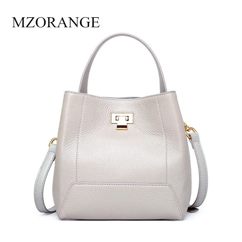 

2019 Elegant Wedding Bride Bag Luxury Natural Leather Women Flap Bag Small High Quality Lock Bucket Shoulder Bag Ladies Handbag
