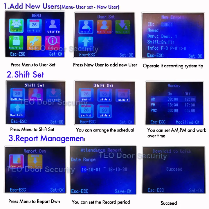 Menu-