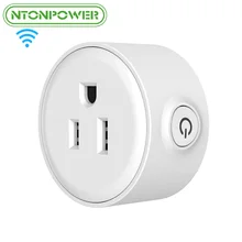 NTONPOWER WF Mini Smart Wifi Socket US Plug Remote Control Power Strip Timing Switch for Smart Home Automation Electronic System