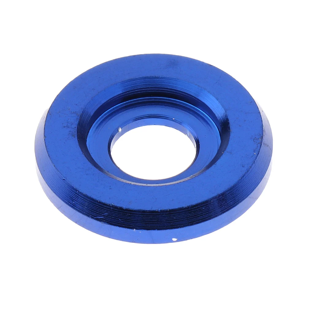 6 Sets Car Aluminum Fender Bumper Washer Bolt Engine Bay Screw Kit High Strength Corrosion Resistant