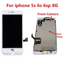 

Atten High Quality for Iphone 5s 6s 6sp 8G LCD Display Complete Touch Screen Digitizer AAA+ Quailty Front Camera Free Shipping