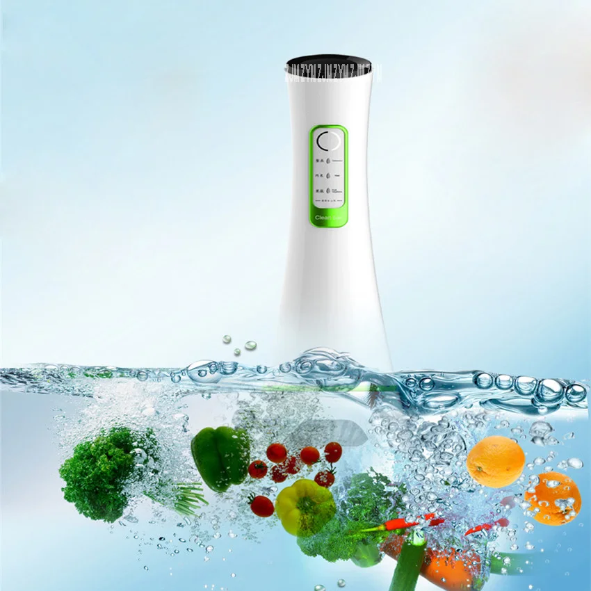 ASM-2680 портативный домашний кухонный очиститель Электрический пестицид фрукты и овощи аппарат для стерилизации 2100 мАч красный/зеленый/синий