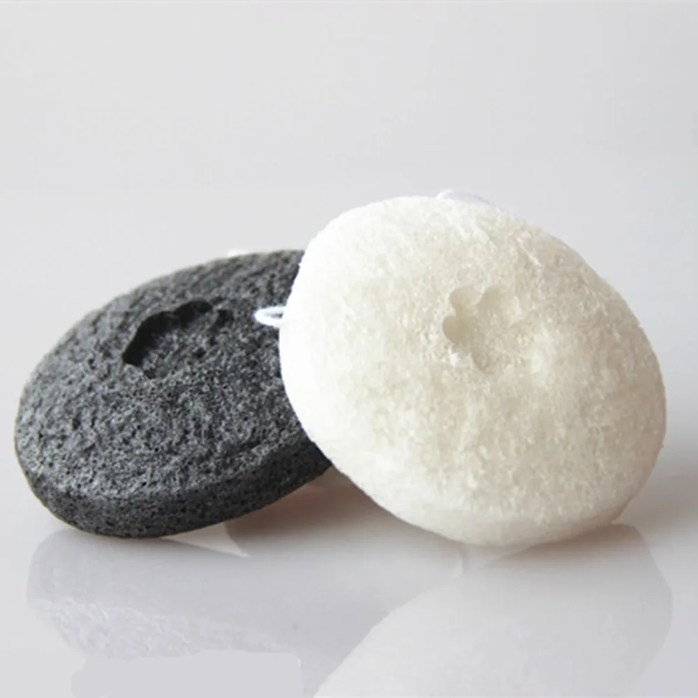 New Natural Konjac Konnyaku Sponge Facial Cosmetic Puff Face Cleanse ...