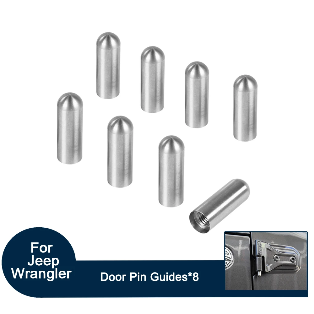 2Doors/4Doors Pin Guides Protective Hinge Scratches Anti rust hinge Fit